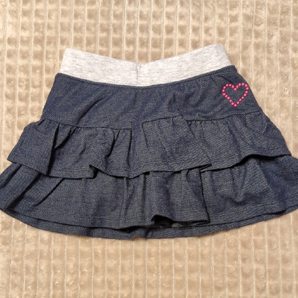 Pink Floral Top and Ruffled Skort Set - Picture 8 of 9